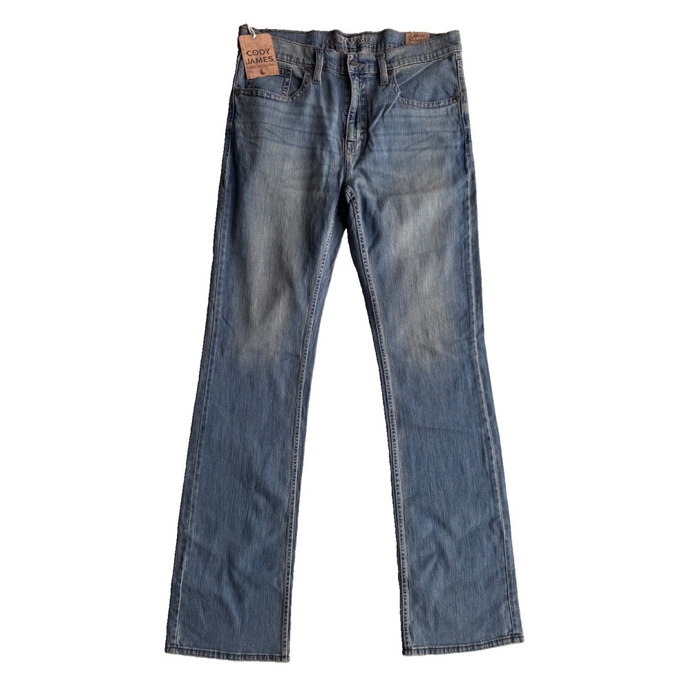 Cody James Authentic Western Apparel NWT Blue Jeans 36 W X 38 L Slim Boot
